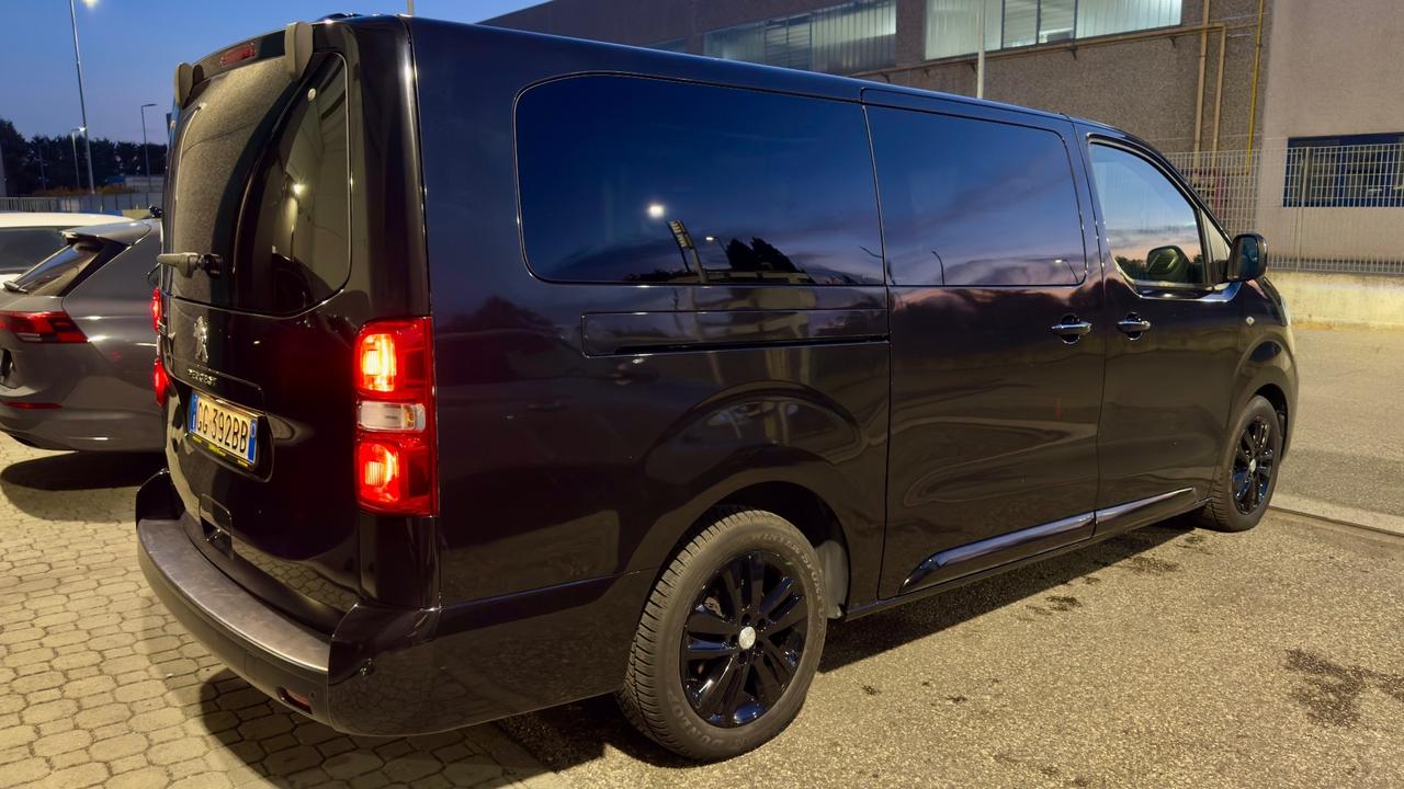PEUGEOT TRAVELLER 2.0 BLUEHDI LONG BUSINESS VIP 177CV - OTTO POSTI, SEDILI IN PELLE ELETTRICI RISCADABILI, TETTO
