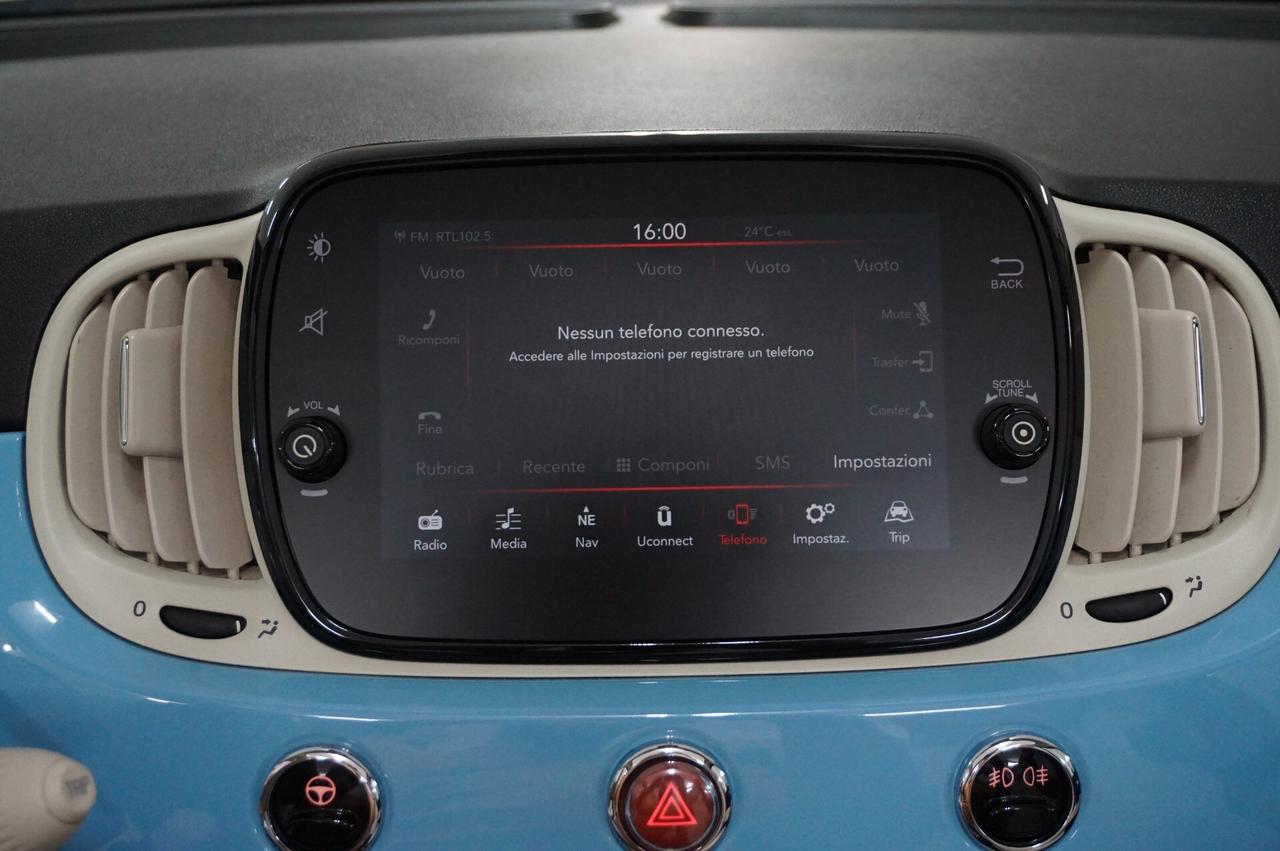 Fiat 500 C 1.2 Dolcevita Spiaggina '58
