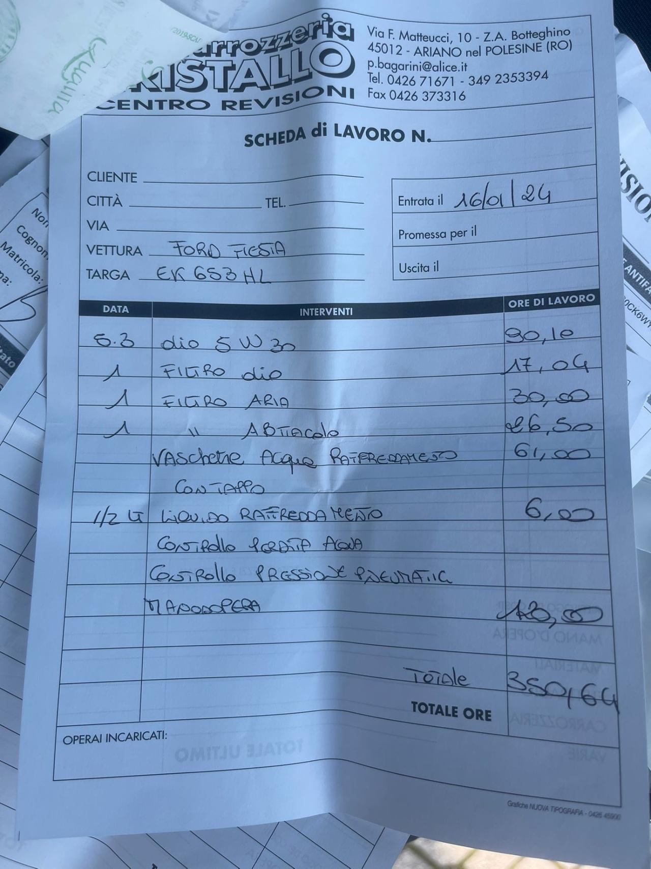 Ford Fiesta 1.4 5 porte Bz.- GPL Titanium