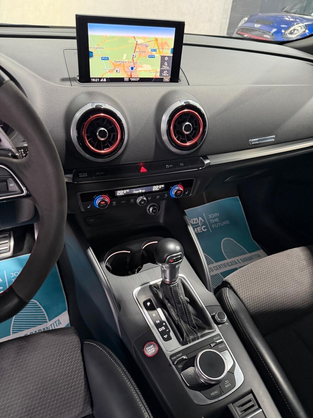 Audi S3 IVA ESPOSTA Cockpit scarico aspirazione Mappa