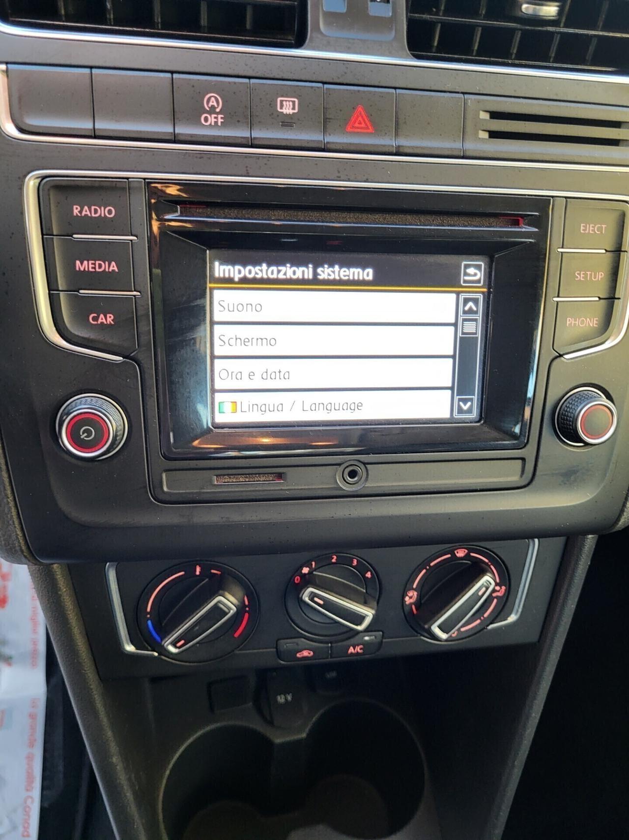 VOLKSWAGEN POLO 1,4 TDI-UNICA PROPRIET-EURO 6