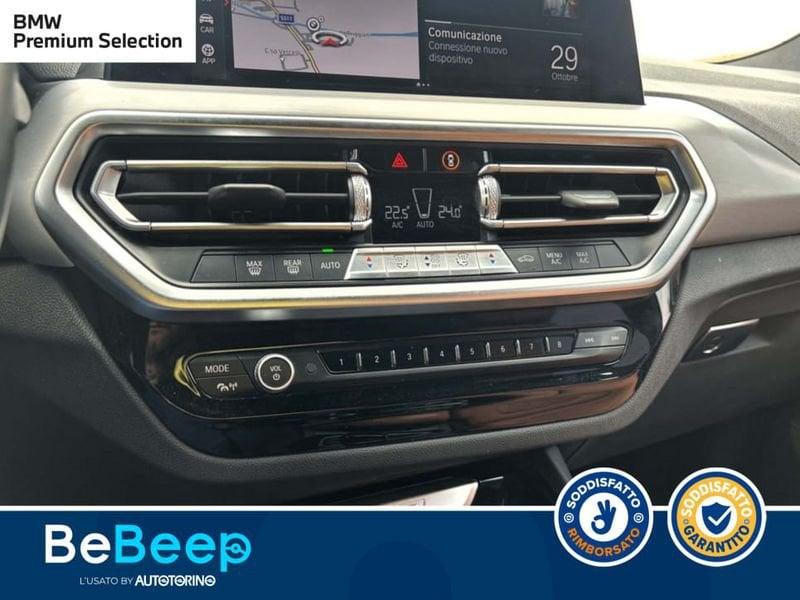 BMW X3 XDRIVE20D MHEV 48V AUTO