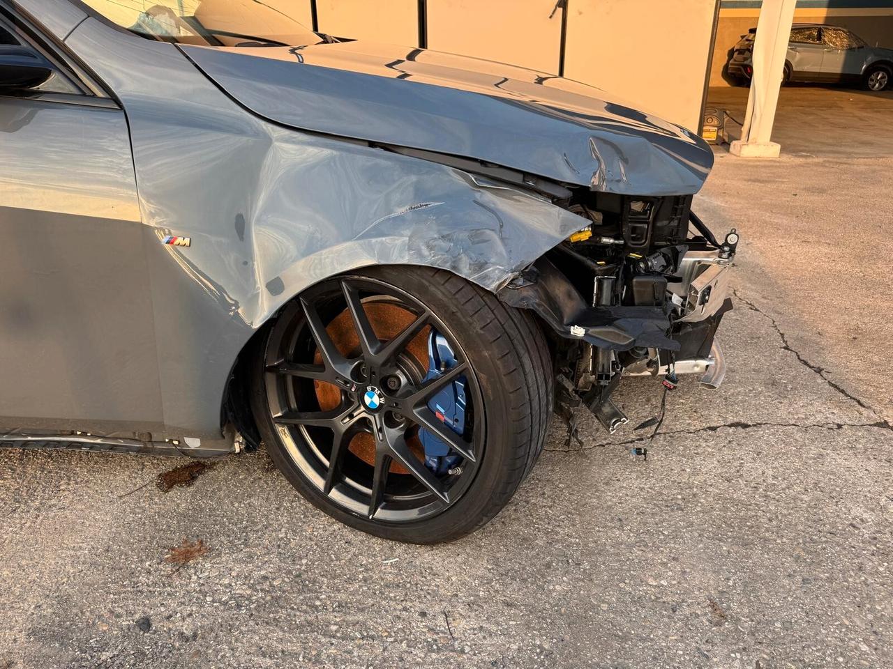 BMW 135 F40 M 135i M135 xdrive auto Msport INCIDENTATA