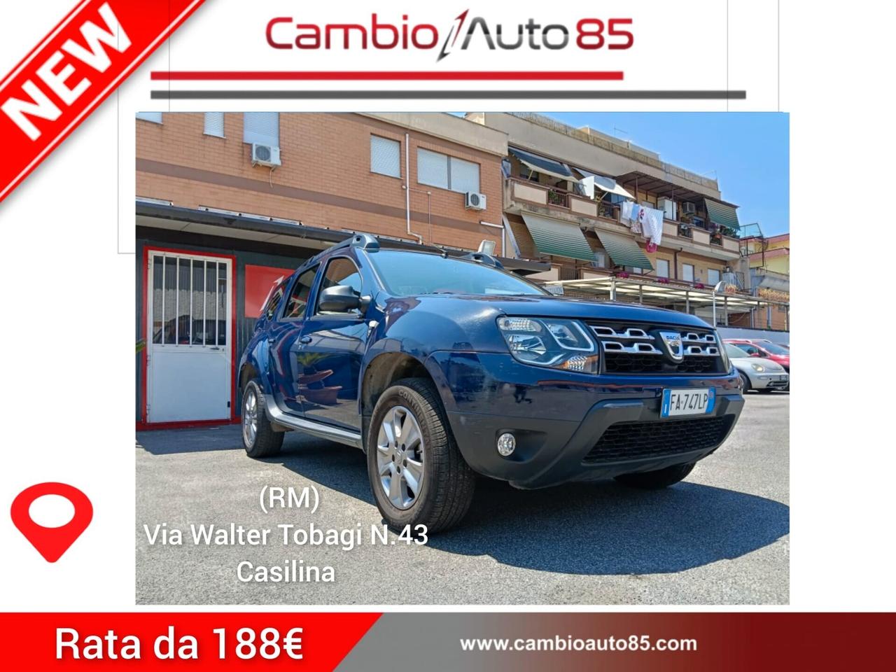 Dacia Duster 1.5 dCi 110CV 4x2 Lauréate
