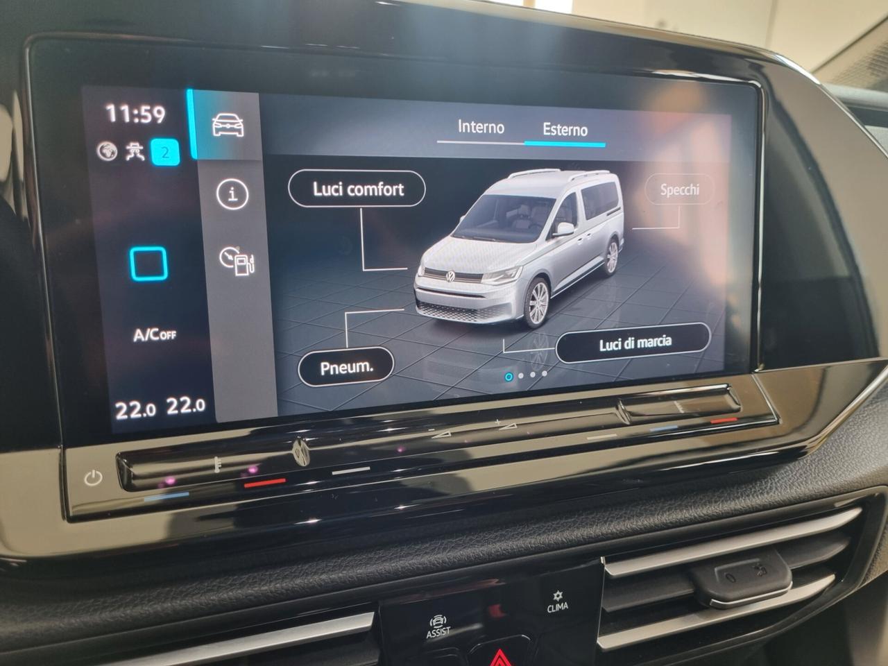 Volkswagen Caddy 1.5 TGI 130cv Style Maxi UNICA IN TUTTA EUROPA!