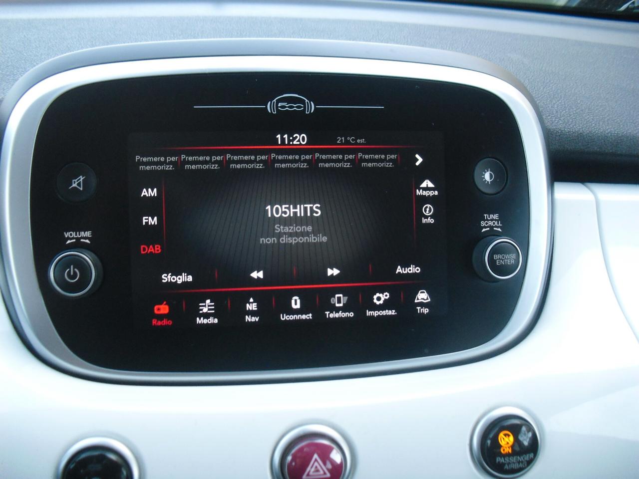 Fiat 500X 1.3 MultiJet 95 CV Cross, PERFETTE CONDIZIONI, NAVI, TELECVAMERA!