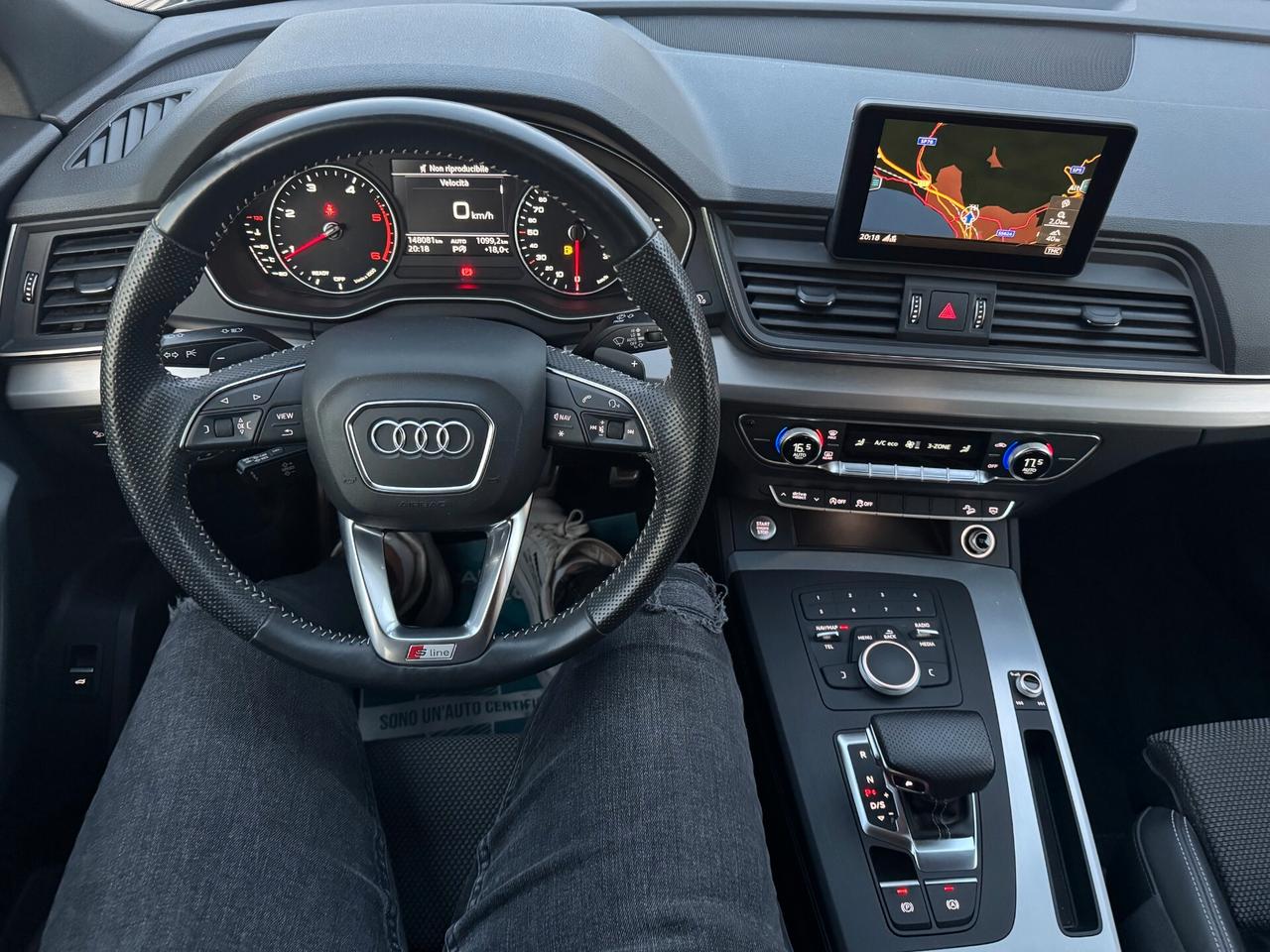 AUDI Q5 2.0 S-LINE INTERNO ED ESTERNO