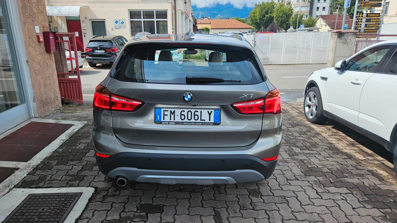 Bmw X1 xdrive18d xLine 150CV auto PELLE-CAMERA-SED.RISC.