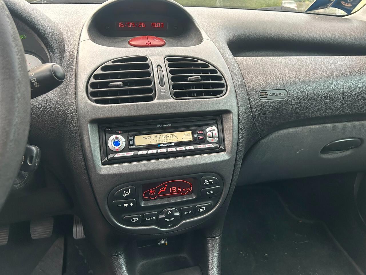 Peugeot 206 1.4 benzina/GPL 75CV - EXPORT