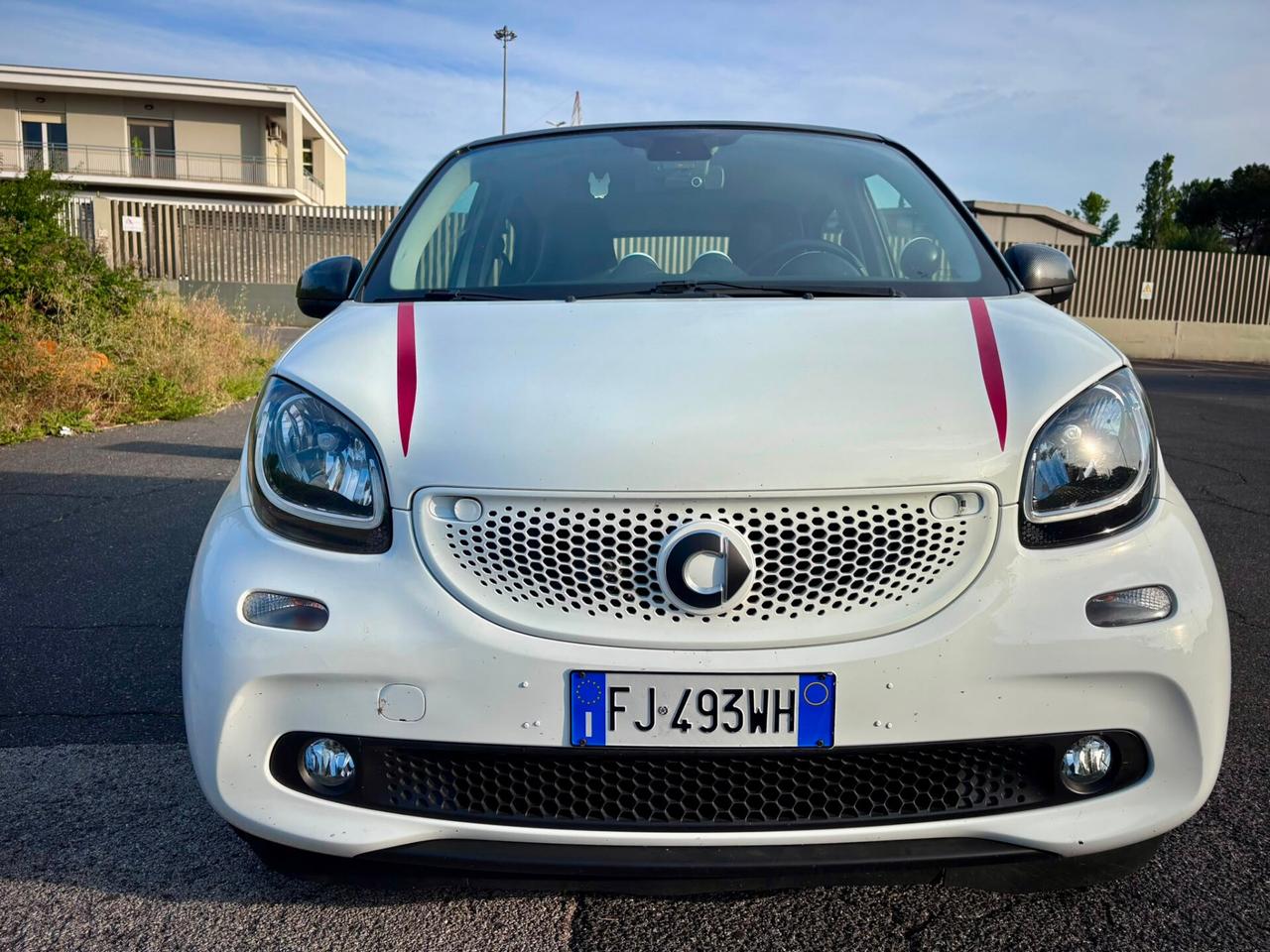 SMART FORFOUR PRIME 2017 | 80.000 KM | TETTO APRIBILE | TOUCHSCREEN | CERCHI NERI | PERFETTA