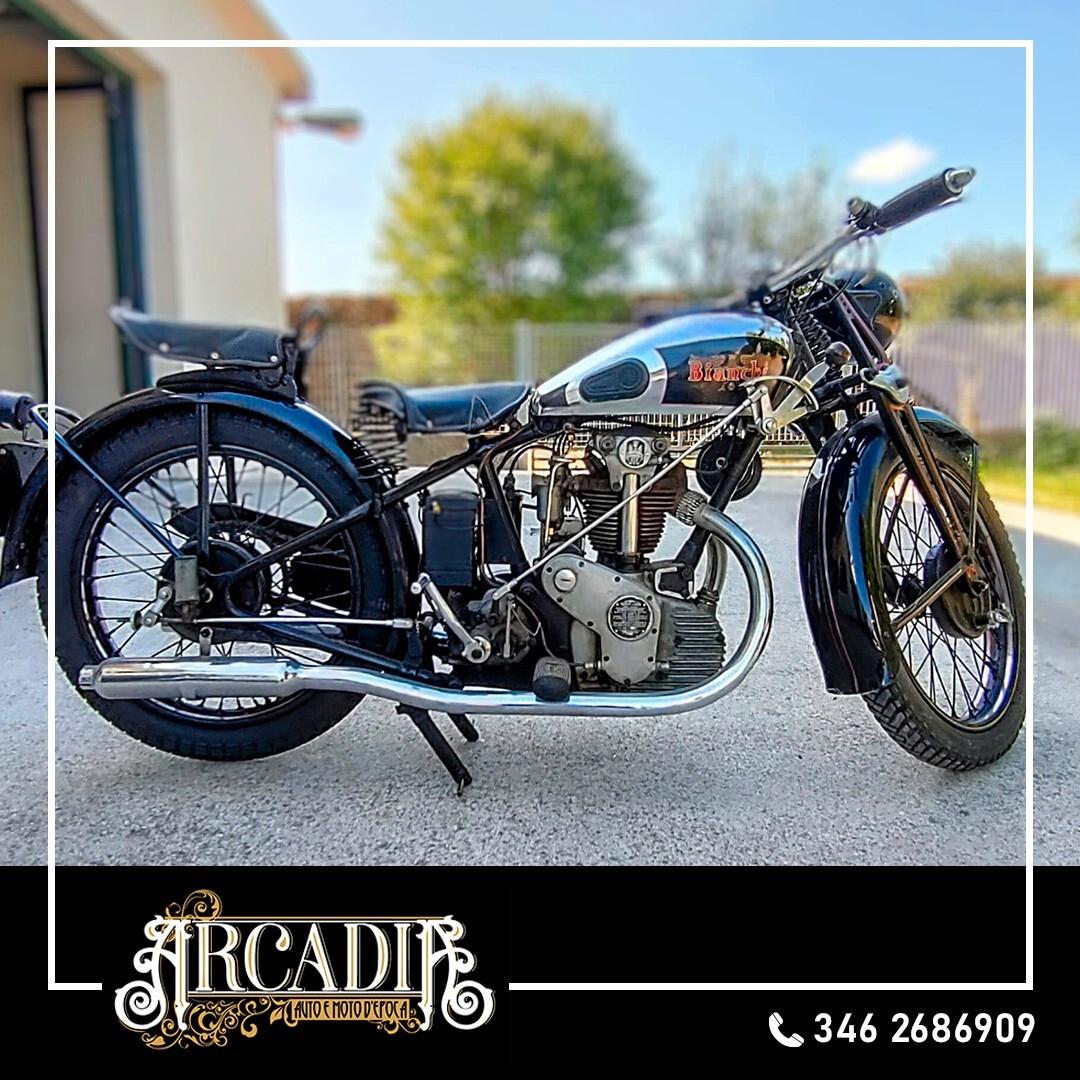Moto Bianchi 250 Twin Port del 1936
