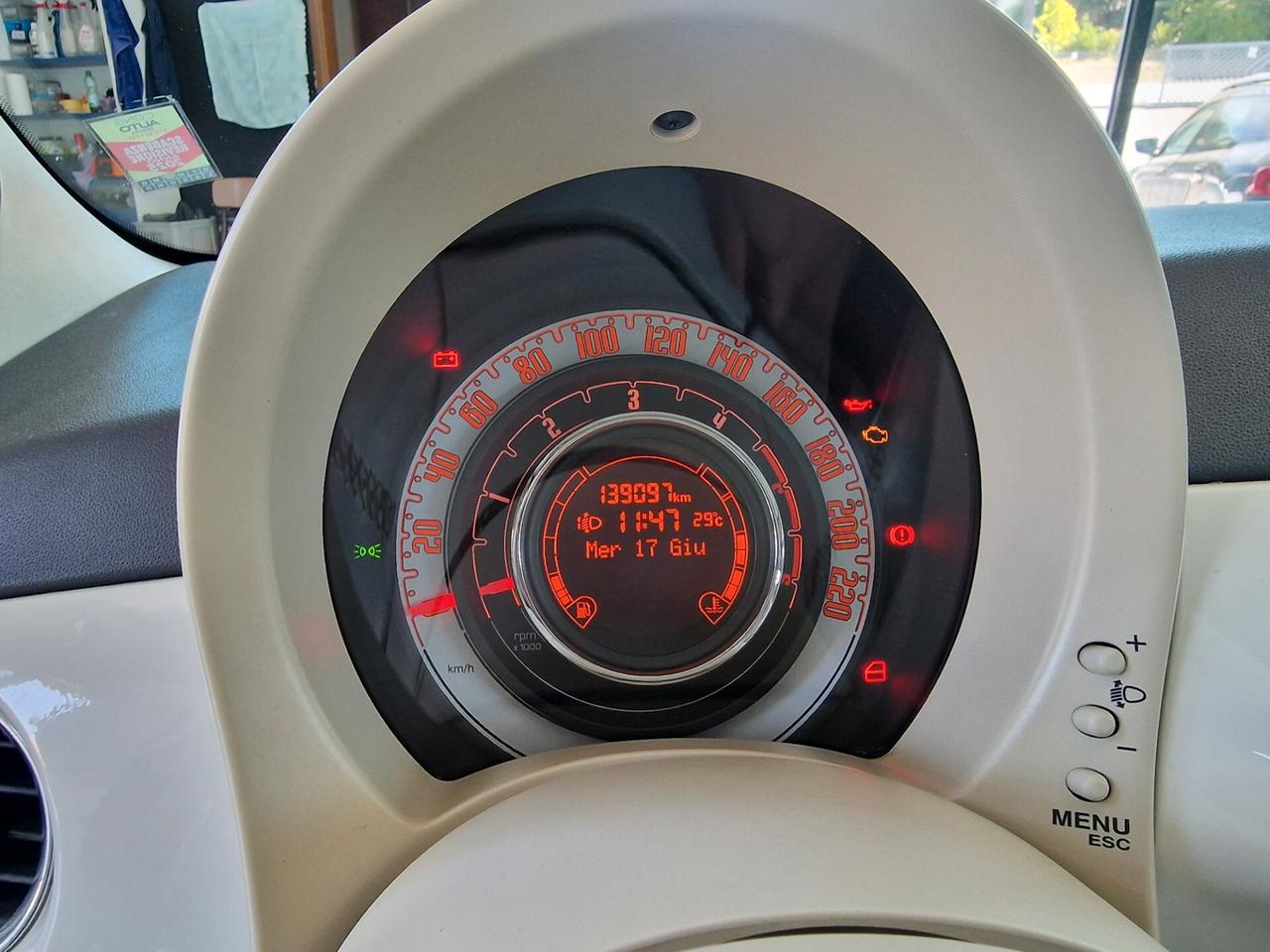 Fiat 500 1.3 Multijet 16V 95 CV Matt Black, 139 mila chilometri