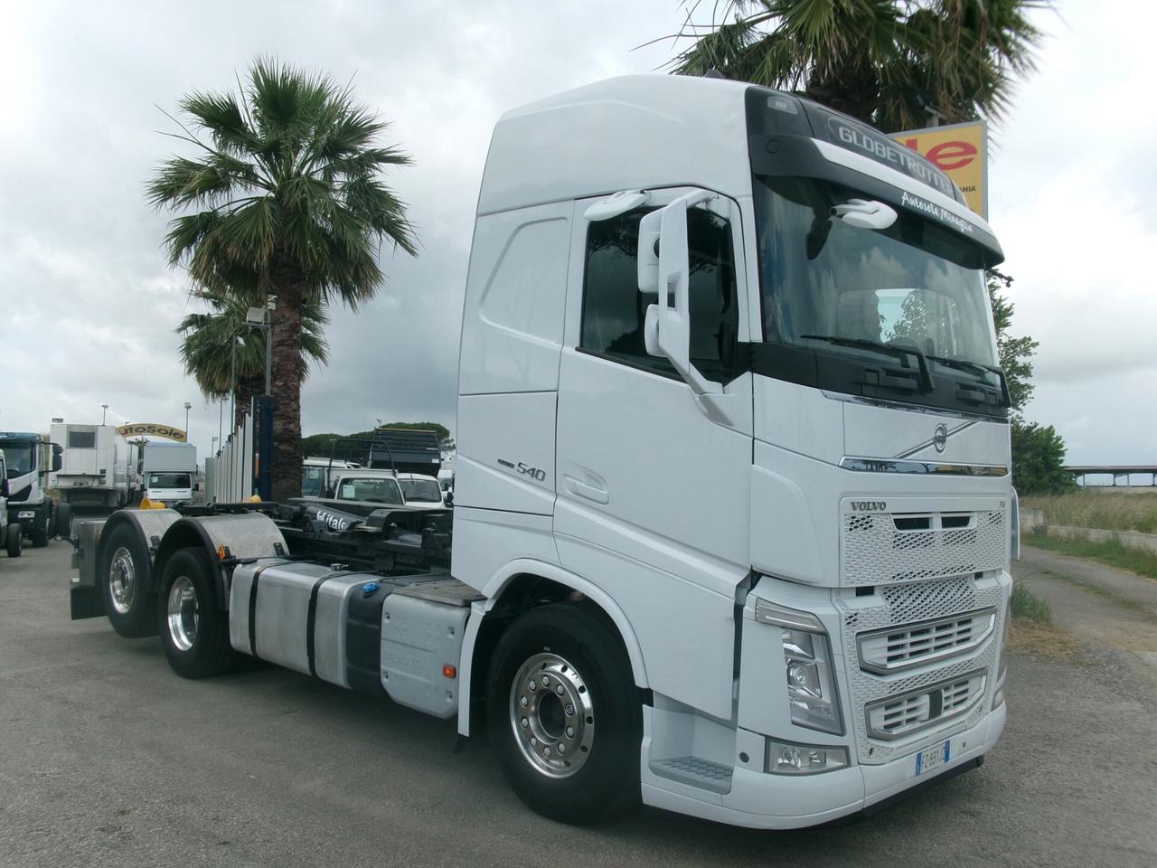 Volvo FH 540CV EURO 6 SCARRABILE ITALEV 26T ADR CASSE DA 6 METRI