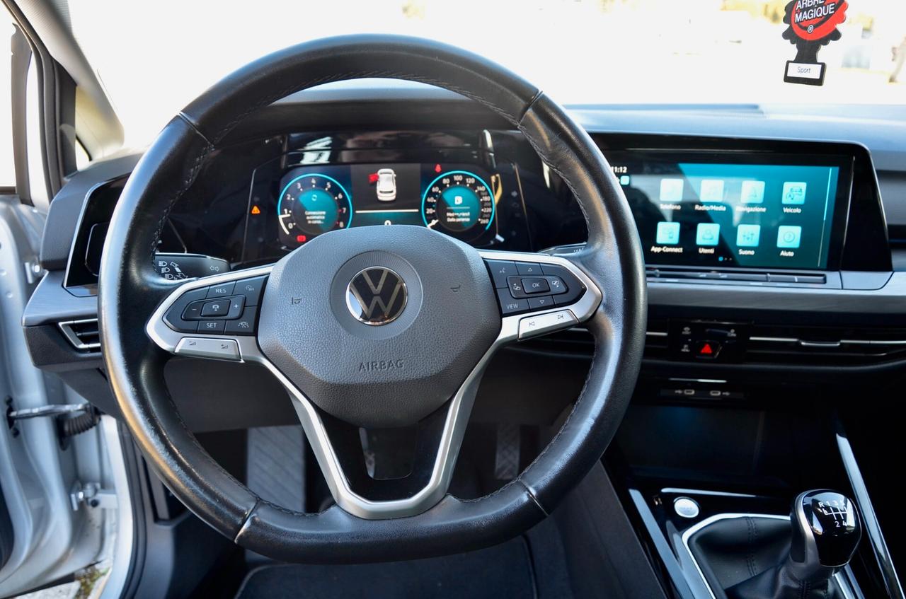 VOLKSWAGEN GOLF 1.5 TSI EVO STYLE 130cv 5p, UNICOPROPRIETARIO, UFF ITALIANA, SERVICE VW, BOLLO 1/27, IQ LED, RETROCAMERA, PERMUTE