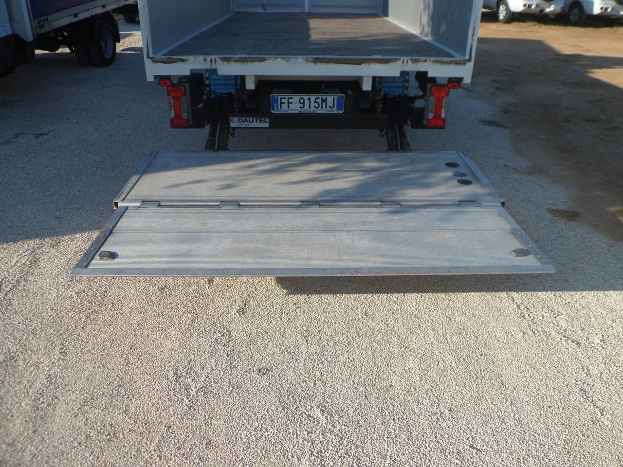 Iveco daily 35c13 cassone con pedana