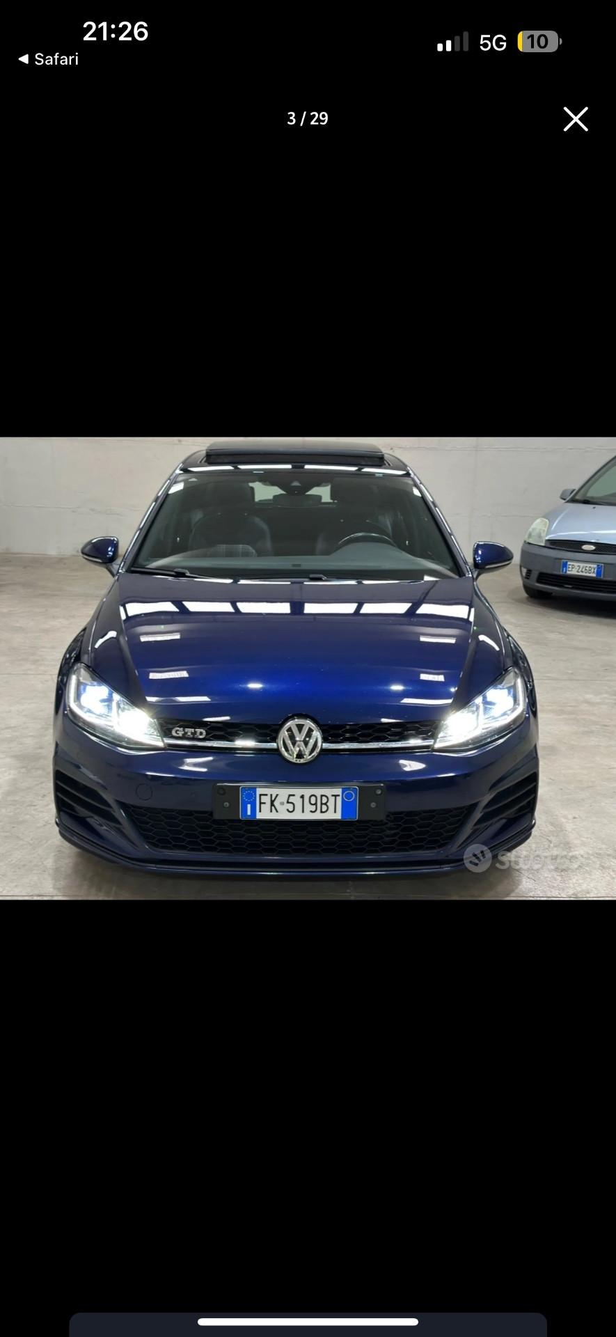 Volkswagen Golf GTD 2.0 TDI 5p. BlueMotion Technology