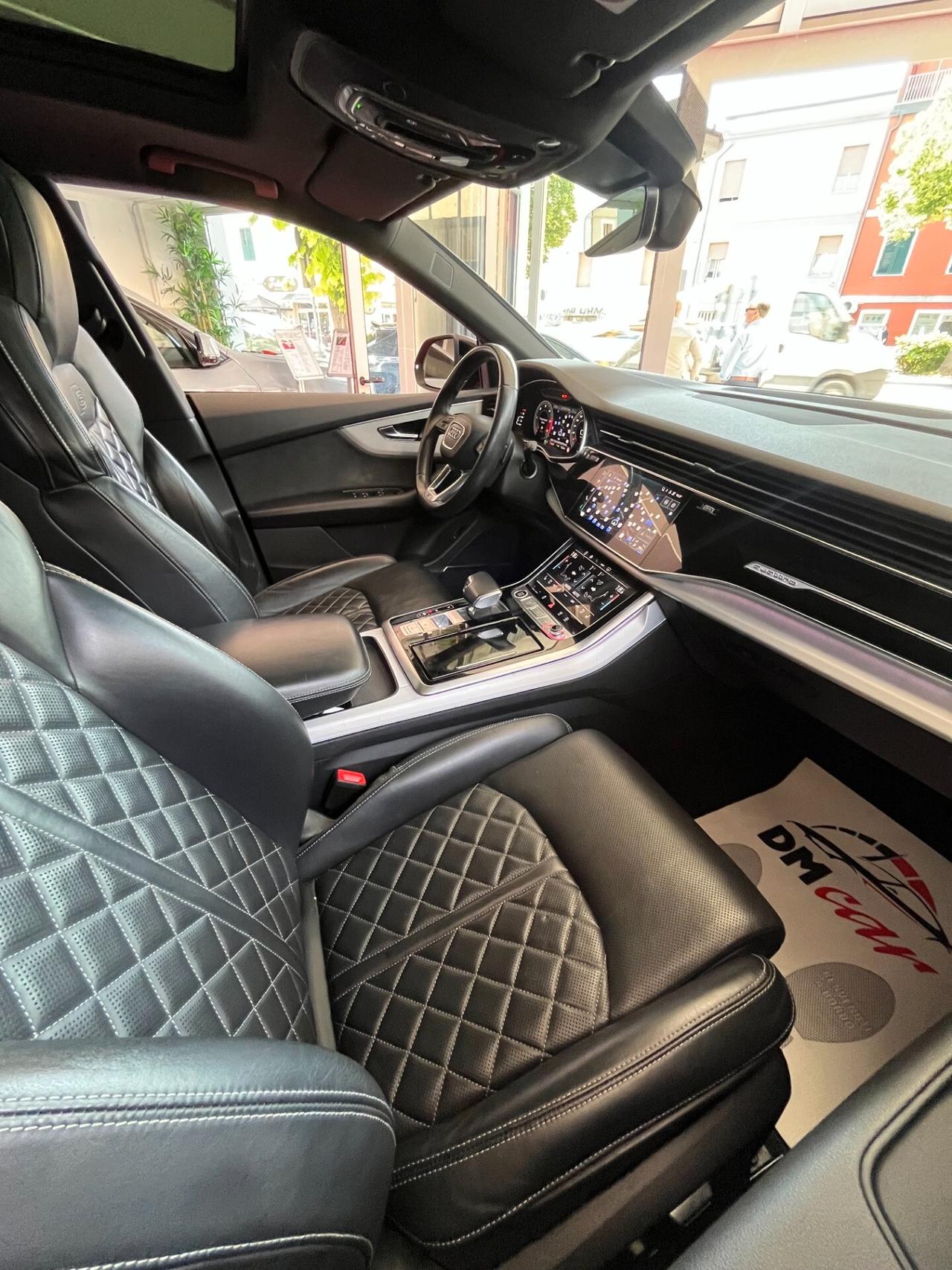 AUDI Q8 5.0 TDI 286CV QUATTRO TIPTRONIC SPORT S-LINE T TETTO NAVI CERCHI VIRTUAL TELECAMERA 360 GRADI