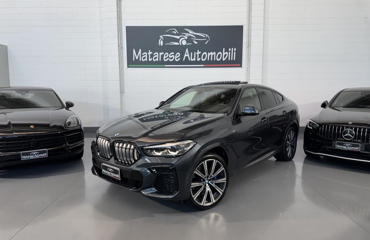 BMW X6 40d MSport Xdrive mhev 3.0cc 340cv Tagliandi Ufficiali Tetto Apribile
