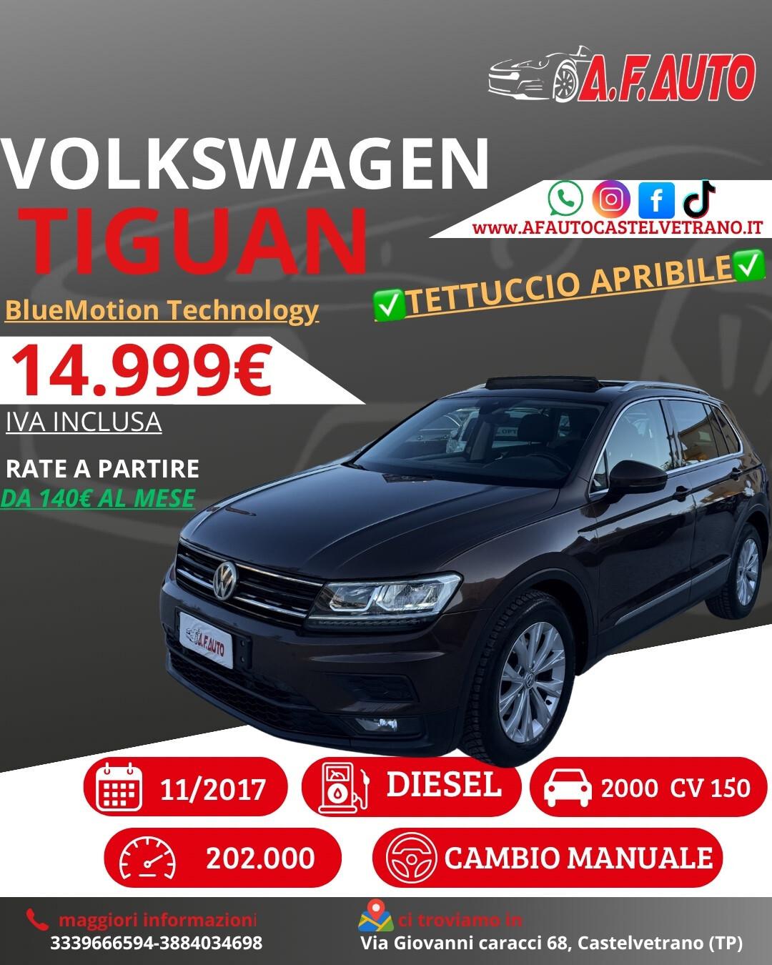 Volkswagen Tiguan 2.0 TDI SCR Style BlueMotion Technology