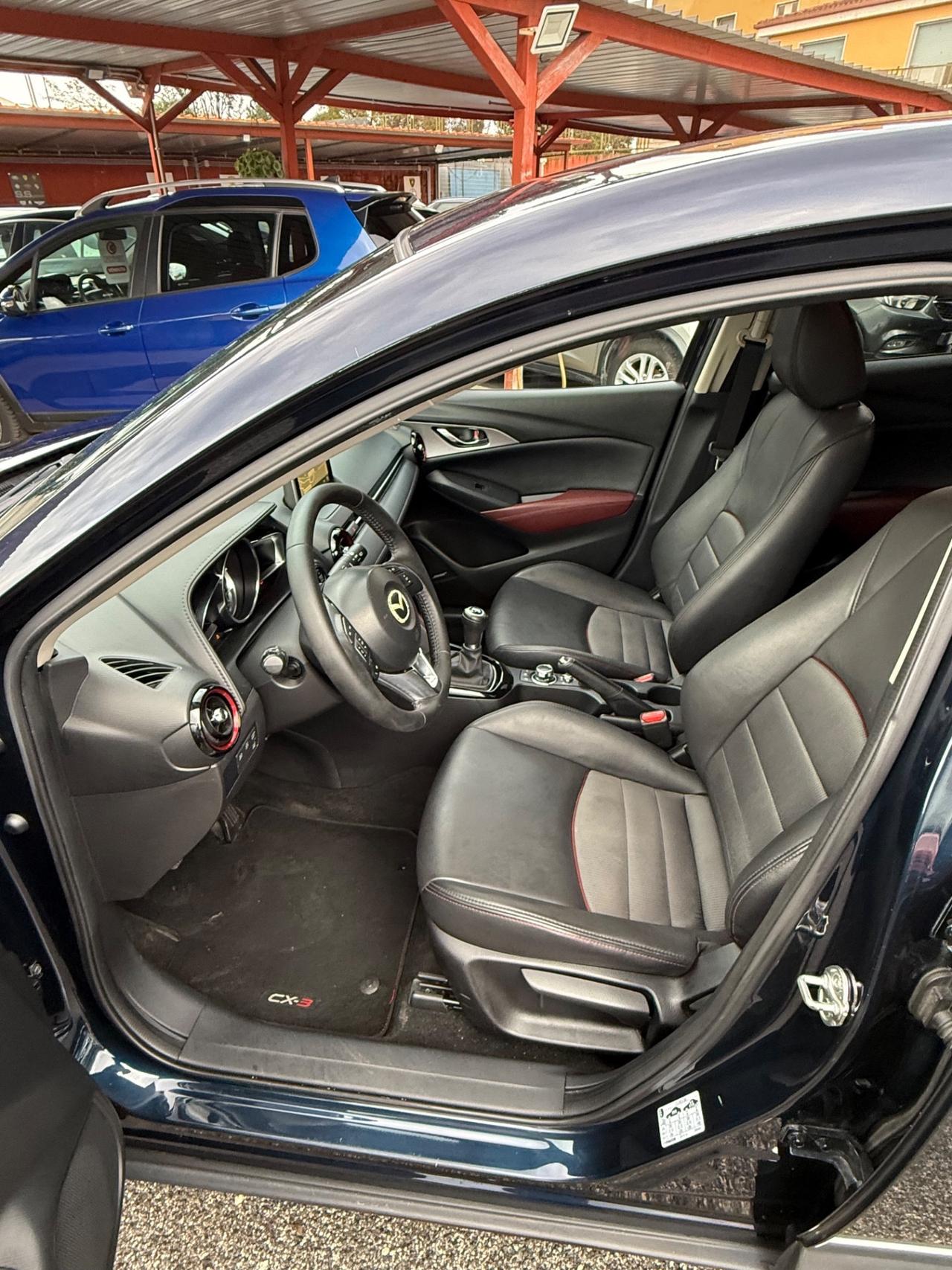 CX-3 1.5L Skyactiv-D Exceed-unipro-rate-pelle-Navi-