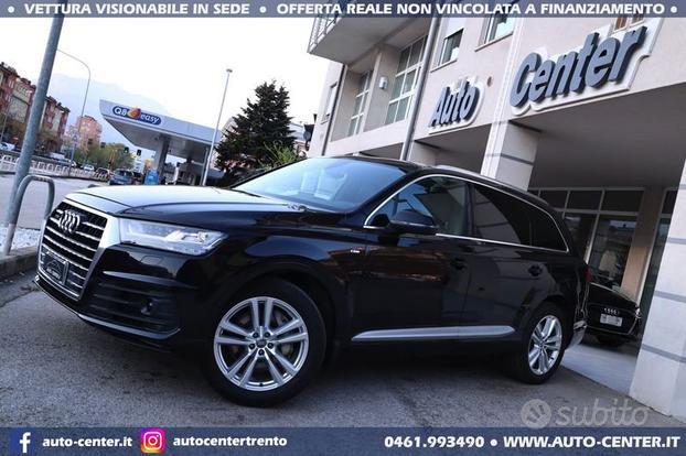 Audi Q7 50 TDI quattro S-LINE SLINE 7POSTI GANCIO