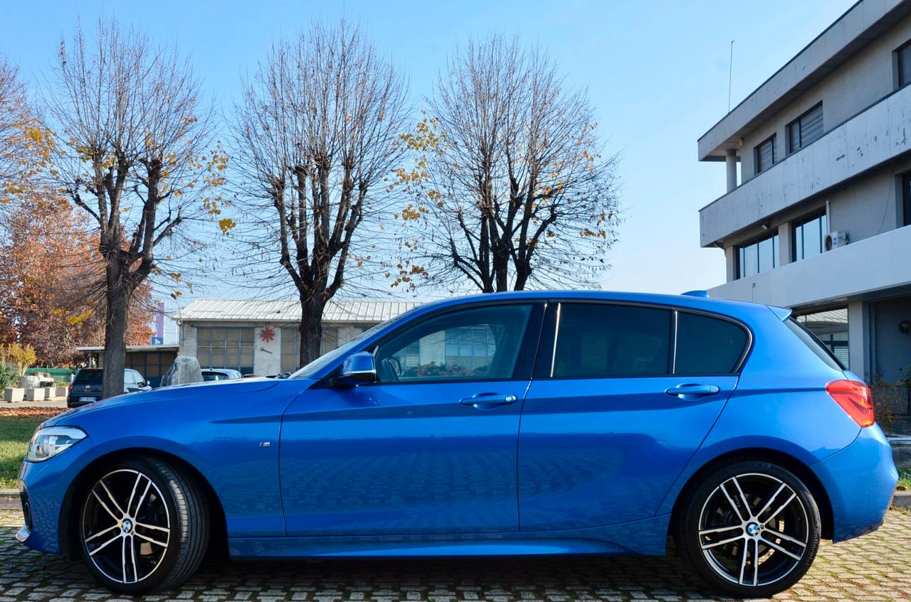 BMW 118d MSPORT 5p 150cv AUTO, SERVICE UFF BMW, UFF ITALIANA, EURO 6D, FARI FULL LED, NAVI, PERMUTE
