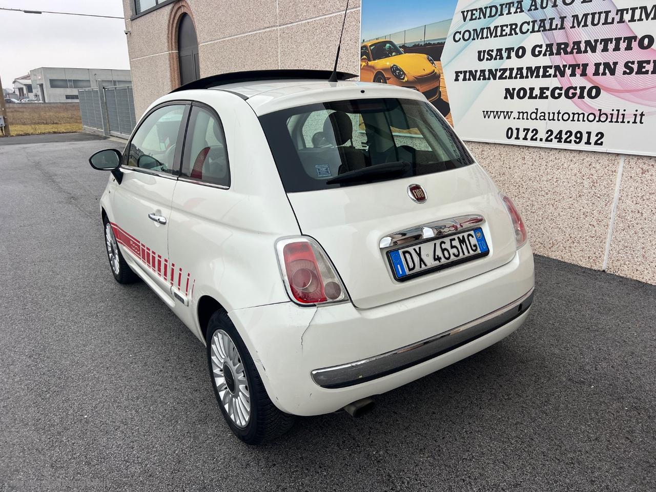 FIAT 500 1.2 Lounge TETTO APRIBILE EURO5 SOLO KM.74000