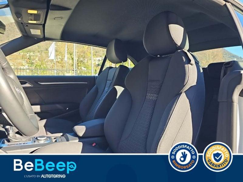 Audi A3 CABRIO 2.0 TDI SPORT 150CV S-TRONIC 7M