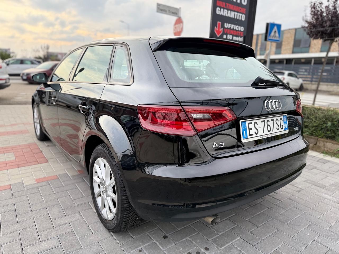 Audi A3 1.6 TDI 5PORTE .UNICO PROPRIETARIO