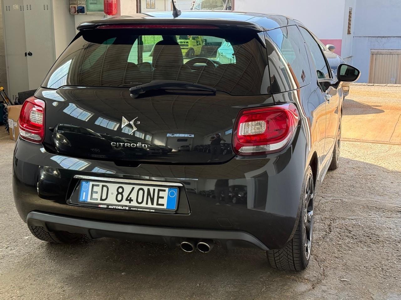 Ds DS3 DS 3 1.6 HDi 110 Just Black