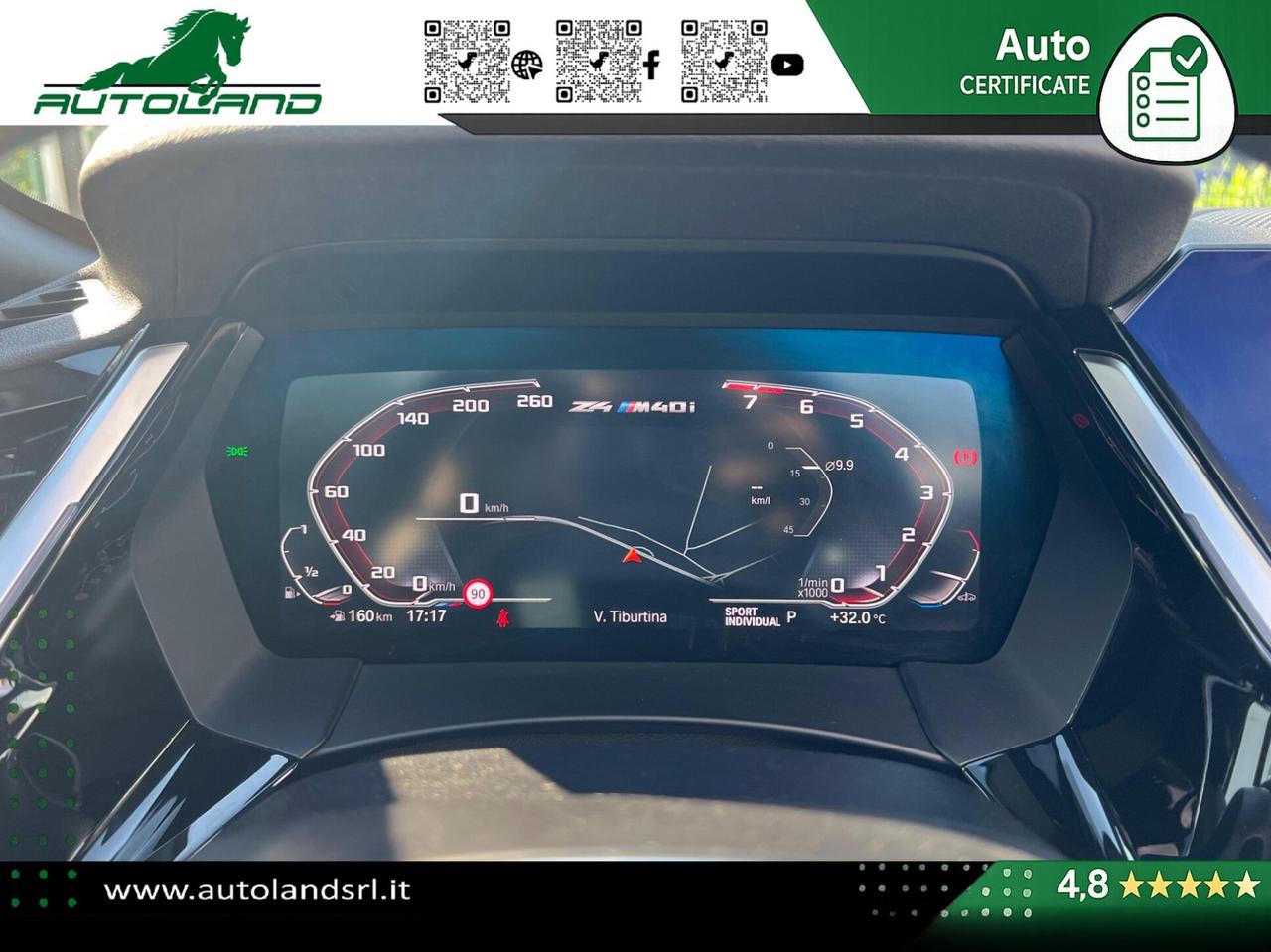 BMW Z4 M 40i auto Roadster 3.0 340 CV Steptronic