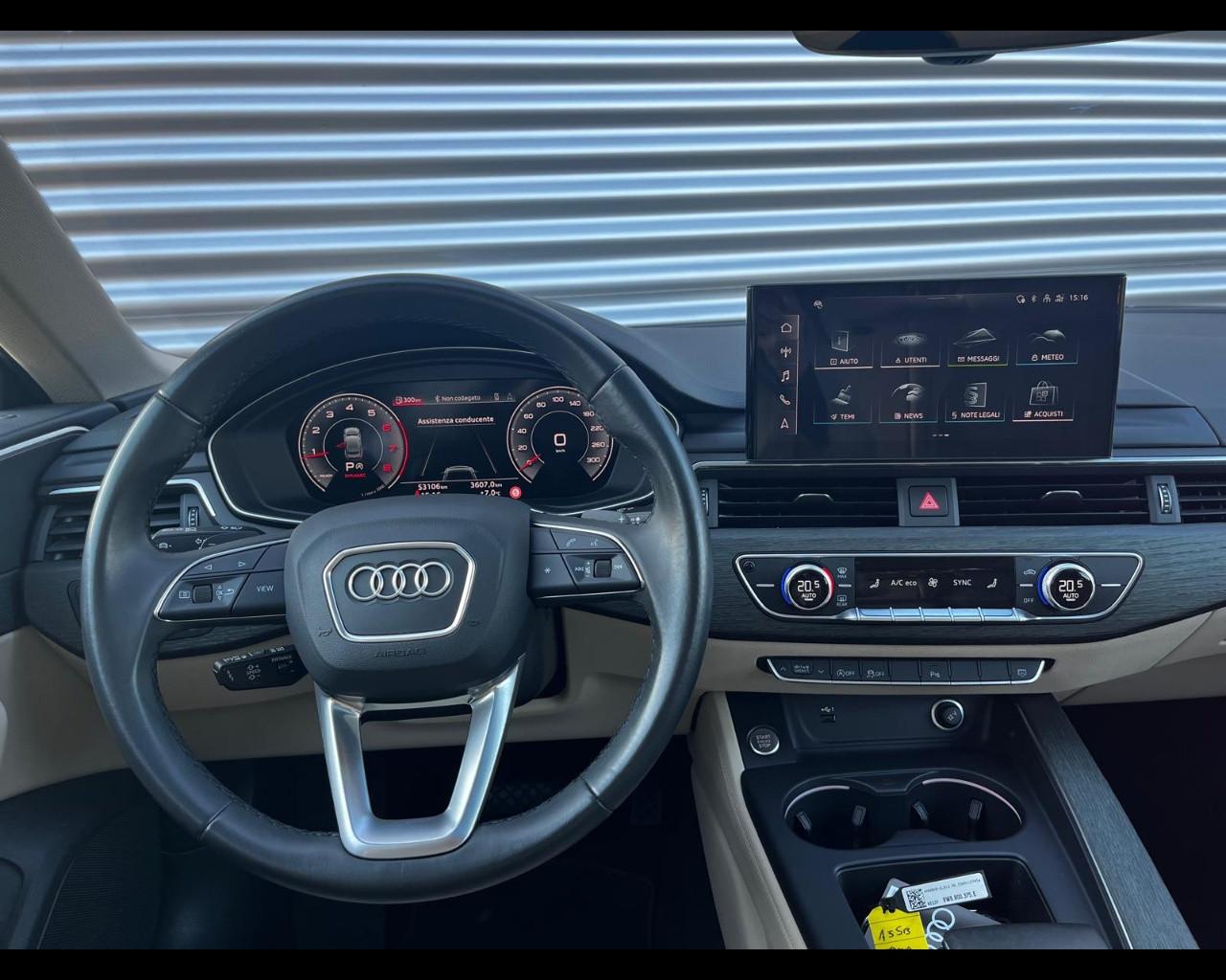 AUDI A5 SPORTBACK 40 TFSI MHEV S-TRONIC QUATTRO S-LINE