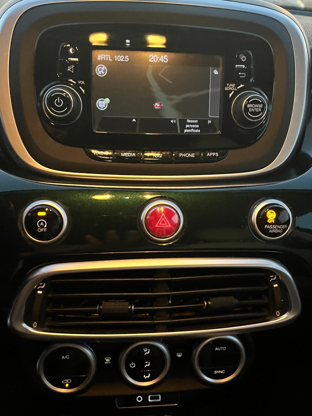 Fiat 500X 1.6 MultiJet 120 CV navigatore fari uxseno