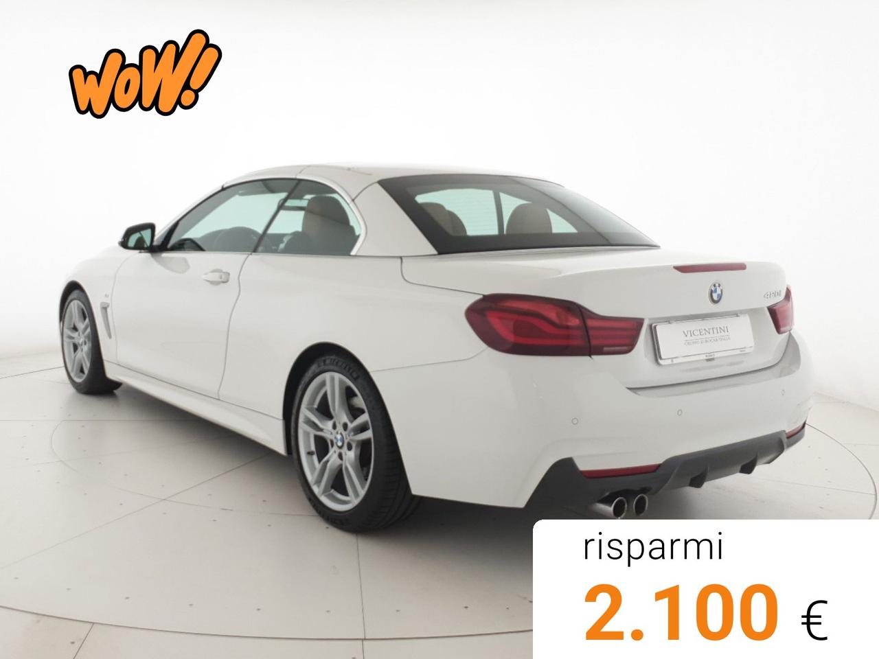 BMW Serie 4 420i cabrio msport auto