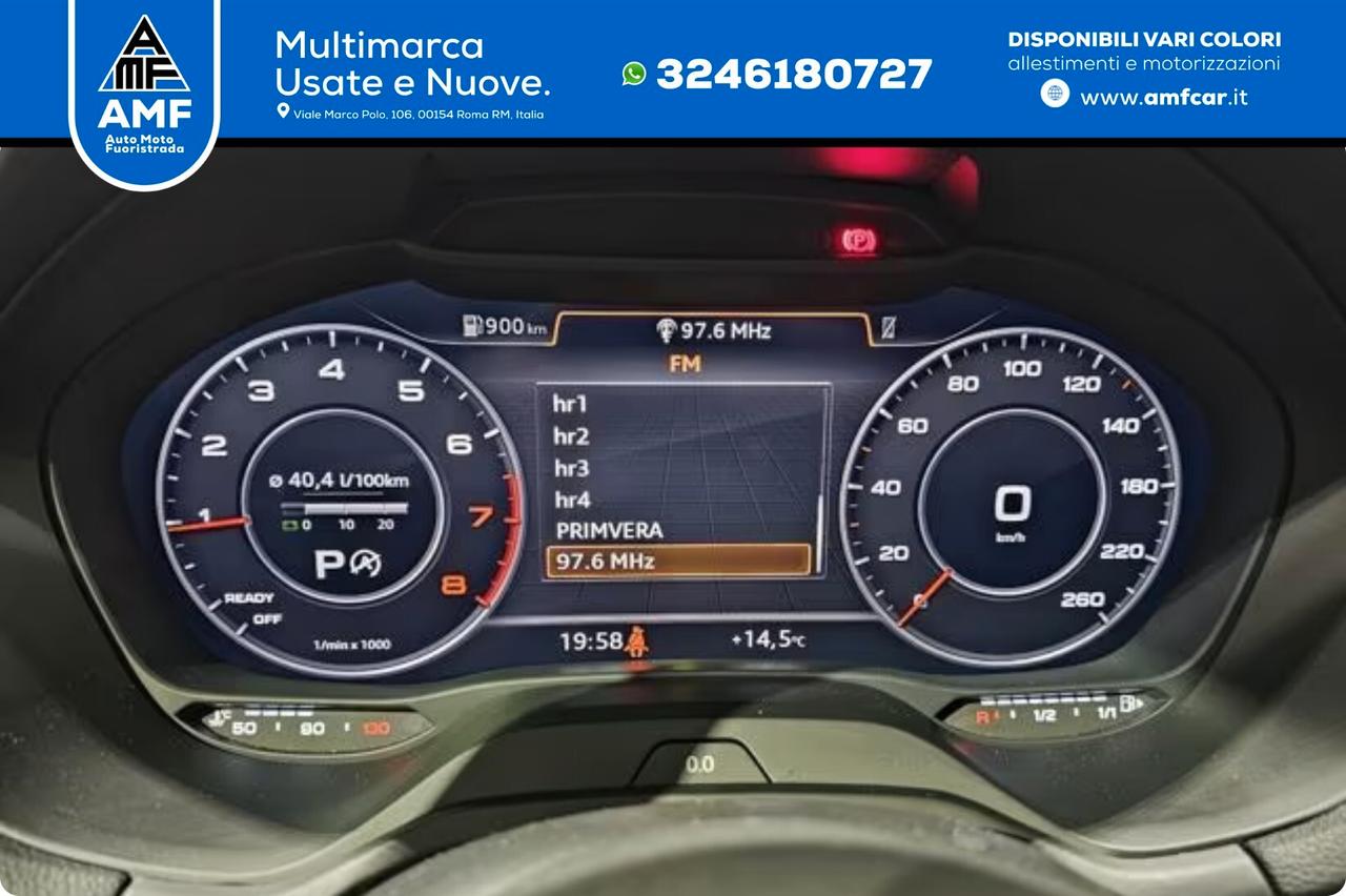 Audi Q2 35 TFSI Telecamera virtuale Riscaldatore ausiliario Sedili sportivi