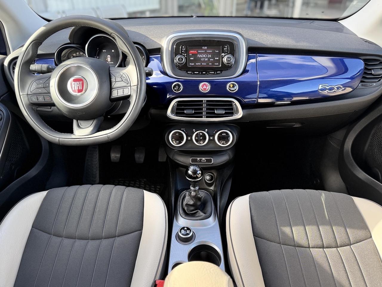 Fiat 500X 1.6 MultiJet 120 CV Euro 6 - 2017