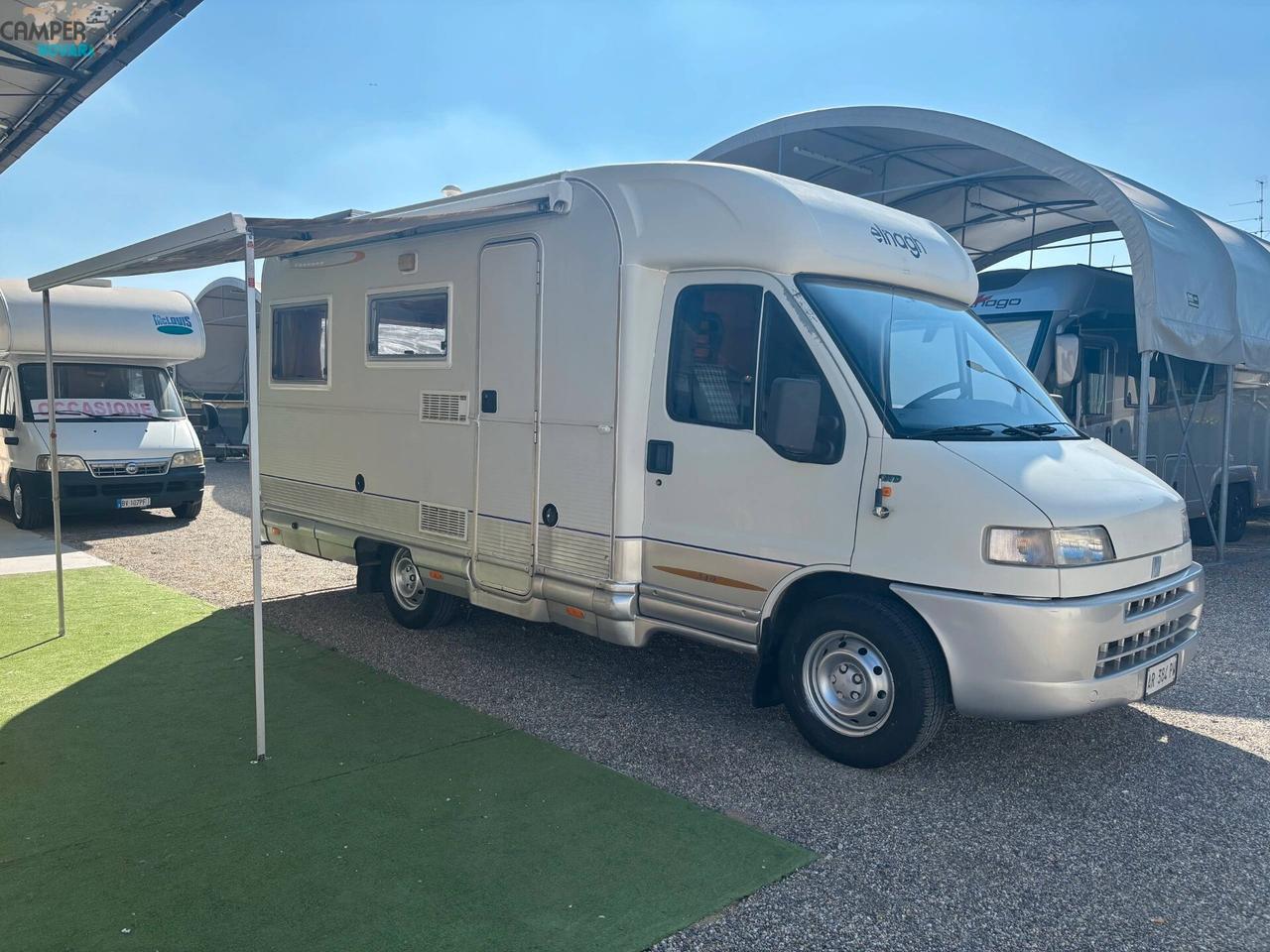 ELNAGH SLEEK 540 - Semintegrale con Dinette a ferro di cavallo in coda