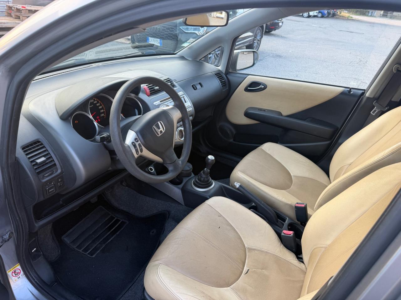 HONDA JAZZ 1.4 BENZINA EURO4 PELLE BEIGE CLIMA