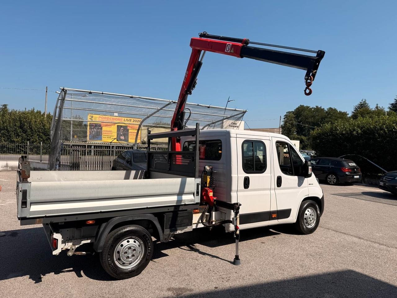 Fiat Ducato 35 2.3 MJT 130CV DOPPIA CABINA GRU
