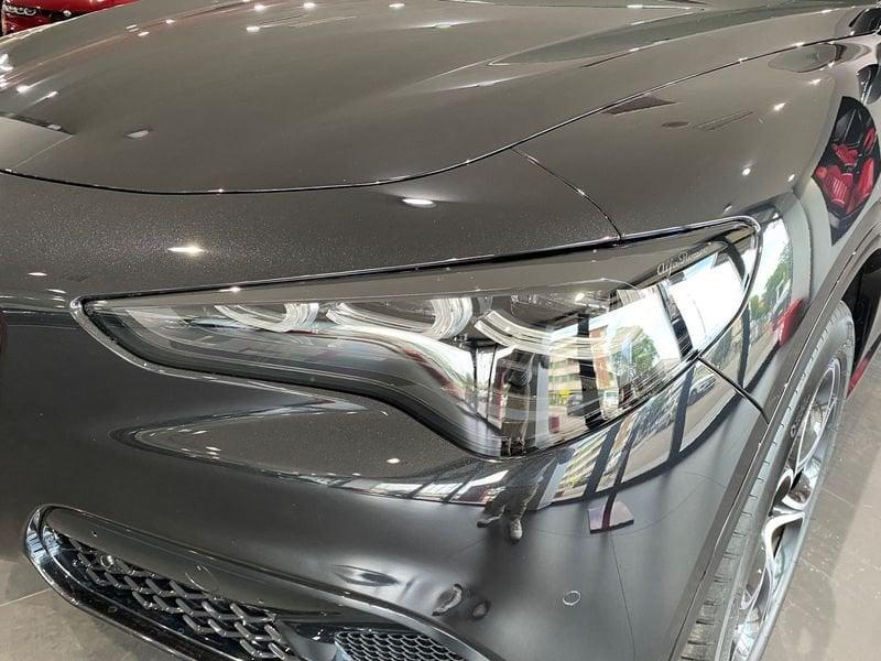 Alfa Romeo Stelvio Stelvio 2.2 Turbodiesel 210 CV AT8 Q4 Veloce KM0 Nero Vulcano