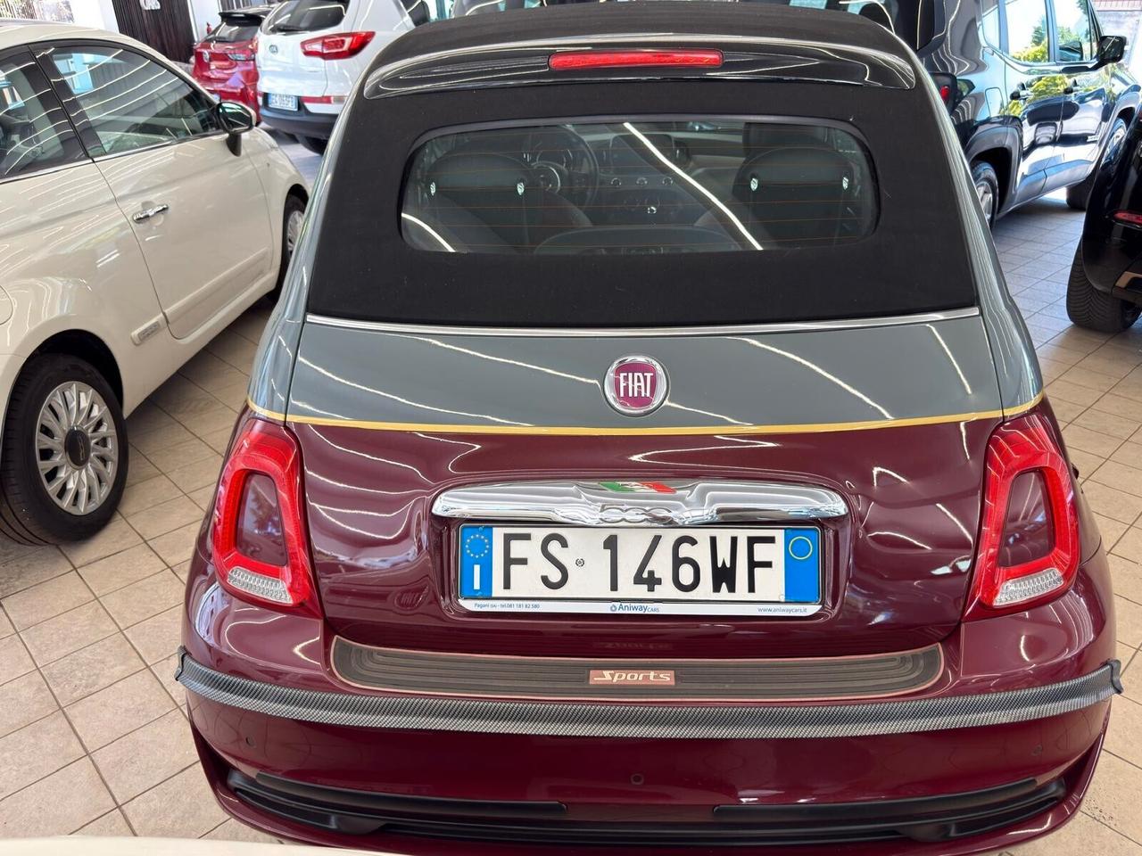 500 CABRIO 1.2 BENZINA - 60° ANNIVERSARIO - AUTOMATICA