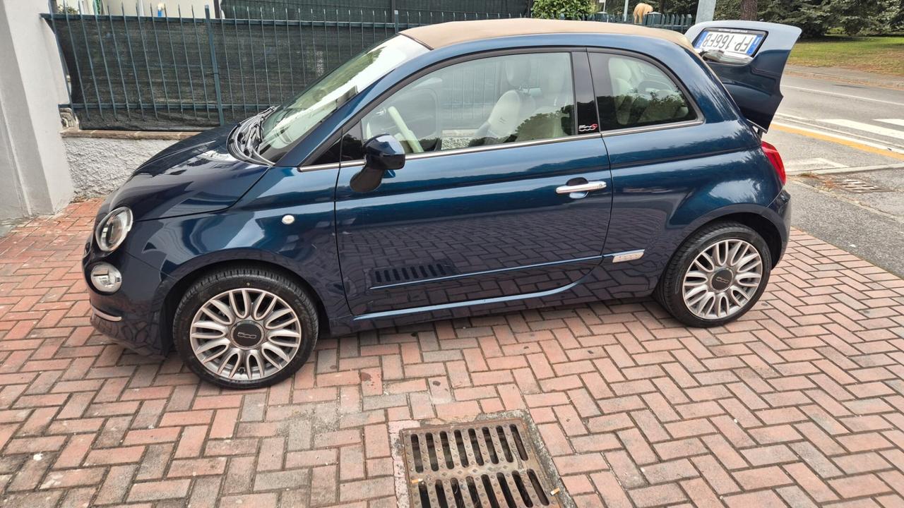 Doppio treno cerchi e gomme Fiat 500 C 1.2 Lounge