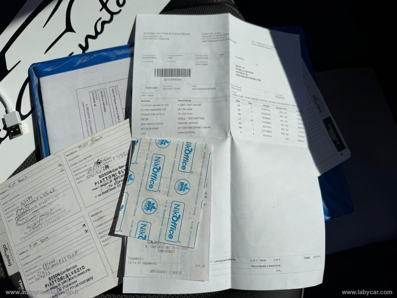 FIAT 500X 1.6 M.Jet 120 CV Cross Plus IMPECCABILE!