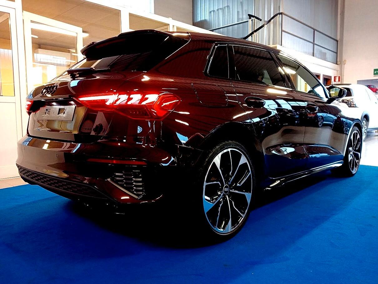 Audi A3 2.0 TDI SLINE EXCLUSIVE IDENTITY BLACK 19" MATRIX