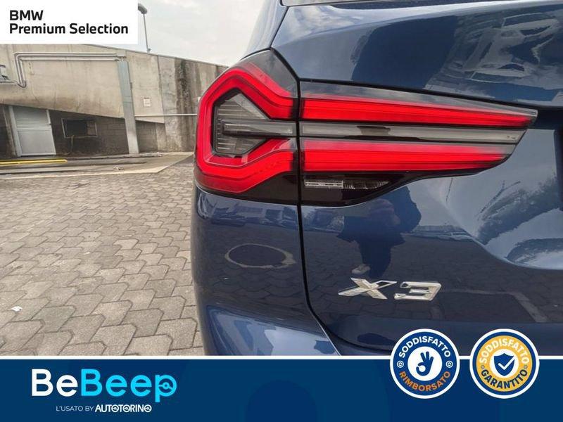 BMW X3 XDRIVE20D MHEV 48V AUTO