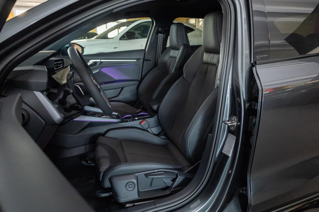 Audi A3 Sportback 1.5 tfsi mhev S line edition 150cv s-tronic