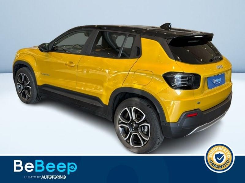 Jeep Avenger FULL-ELECTRIC SUMMIT FWD 156CV AUTO