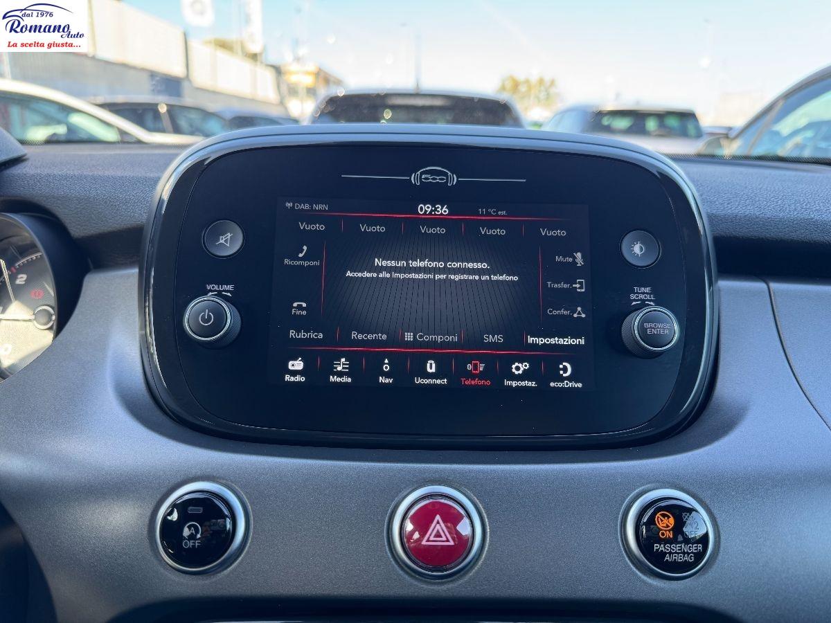 FIAT - 500X - 1.6 M.Jet 120 CV Sport#FARI FULL LED!RETROCAMERA!