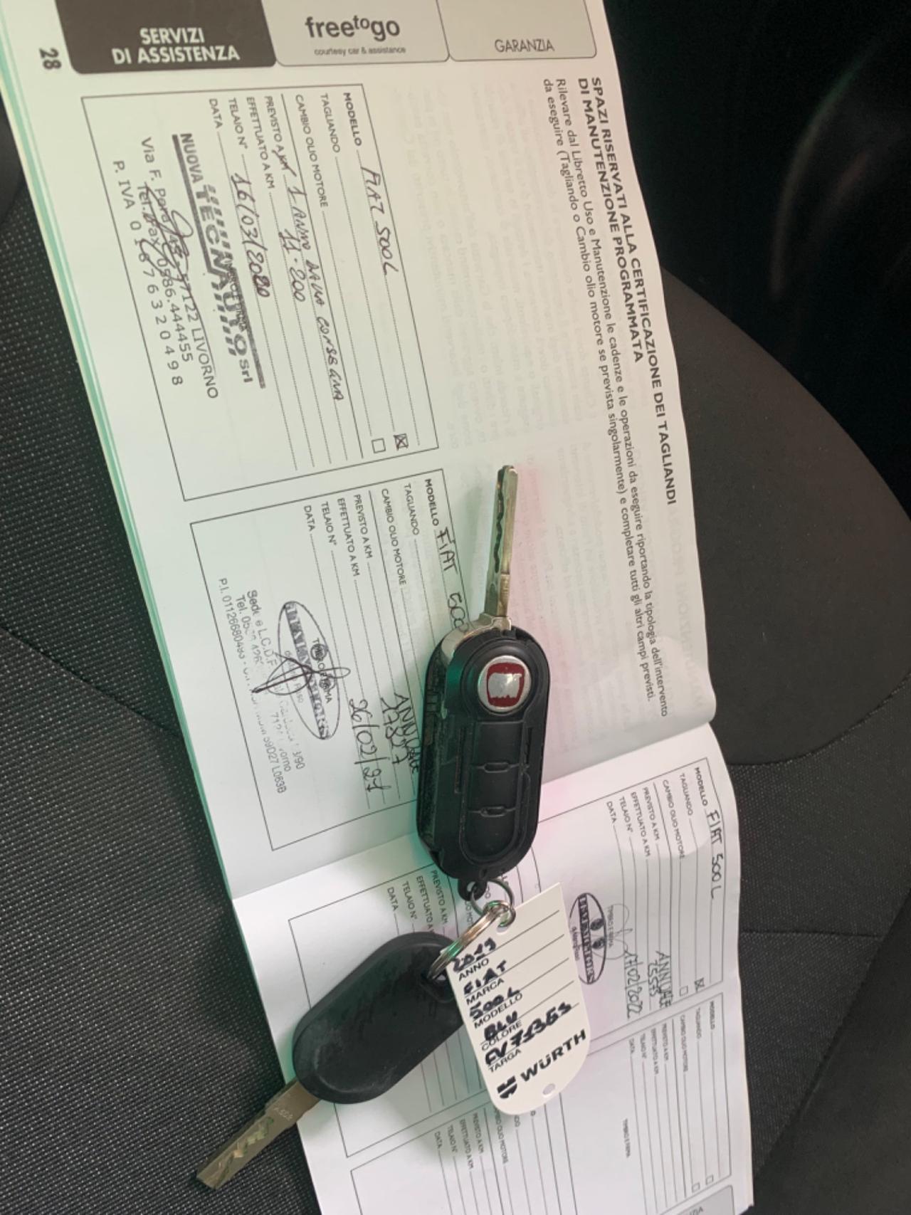 Fiat 500L 1.4 95 CV Lounge