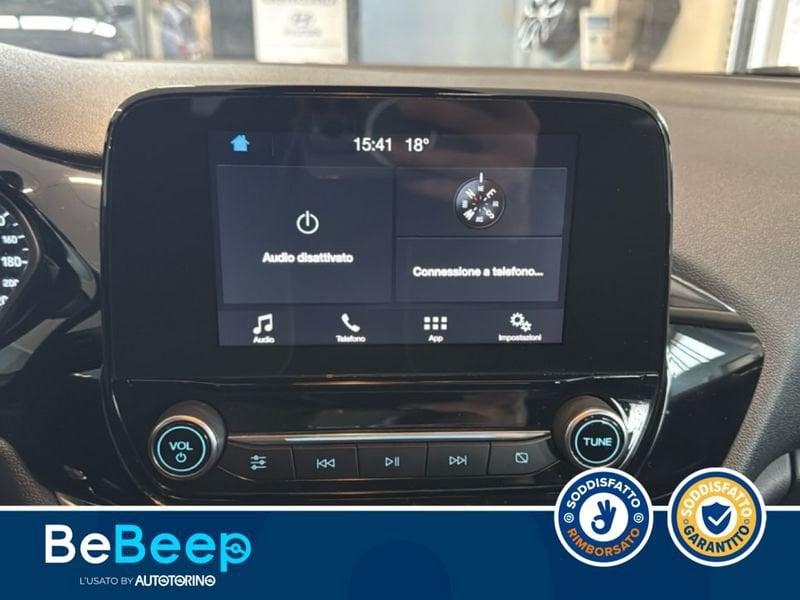 Ford Fiesta 5P 1.1 PLUS 70CV